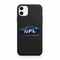 NFL Need for Lights black phone case with purple-teal Audi R8 gradient logo